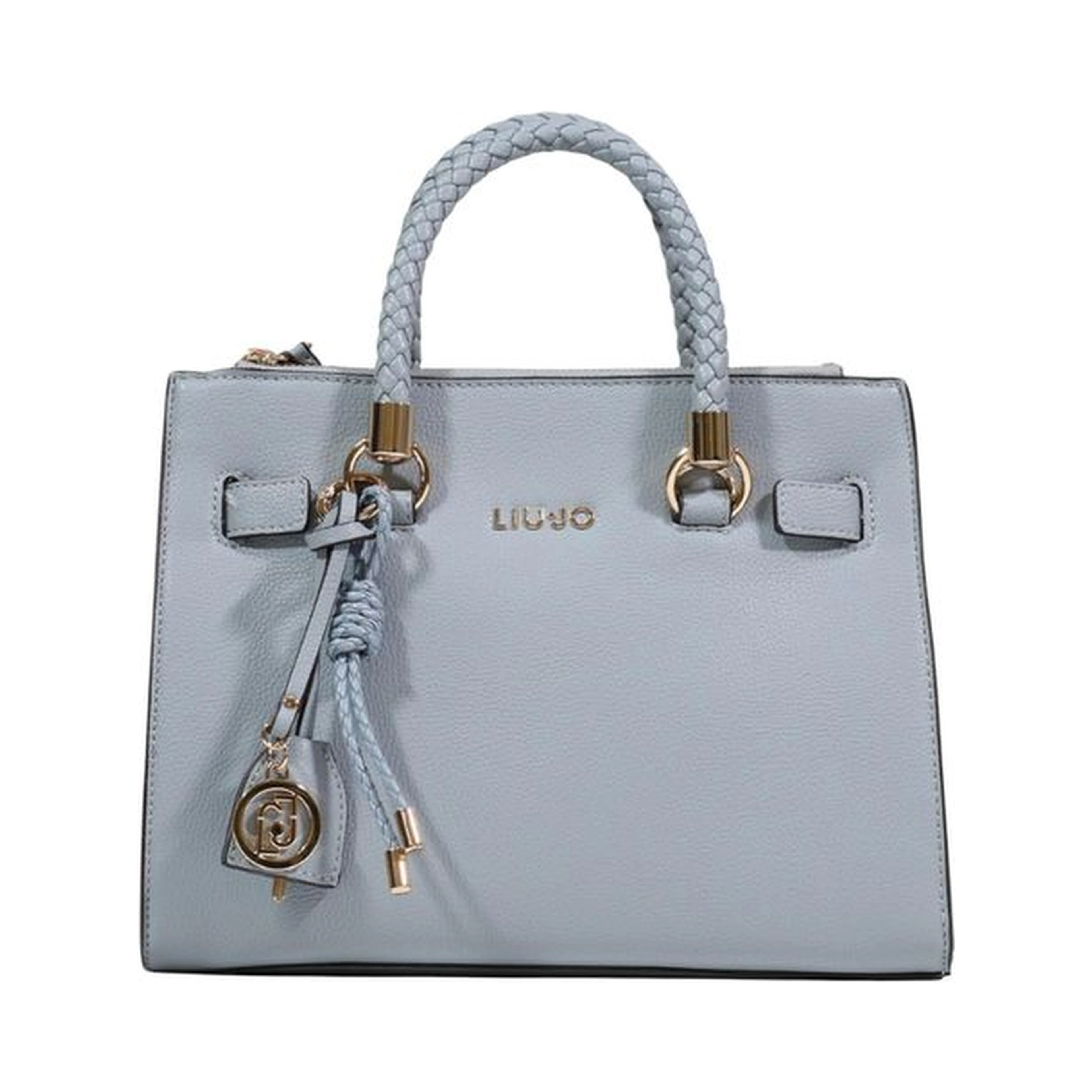 Blue Polyethylene Handbag