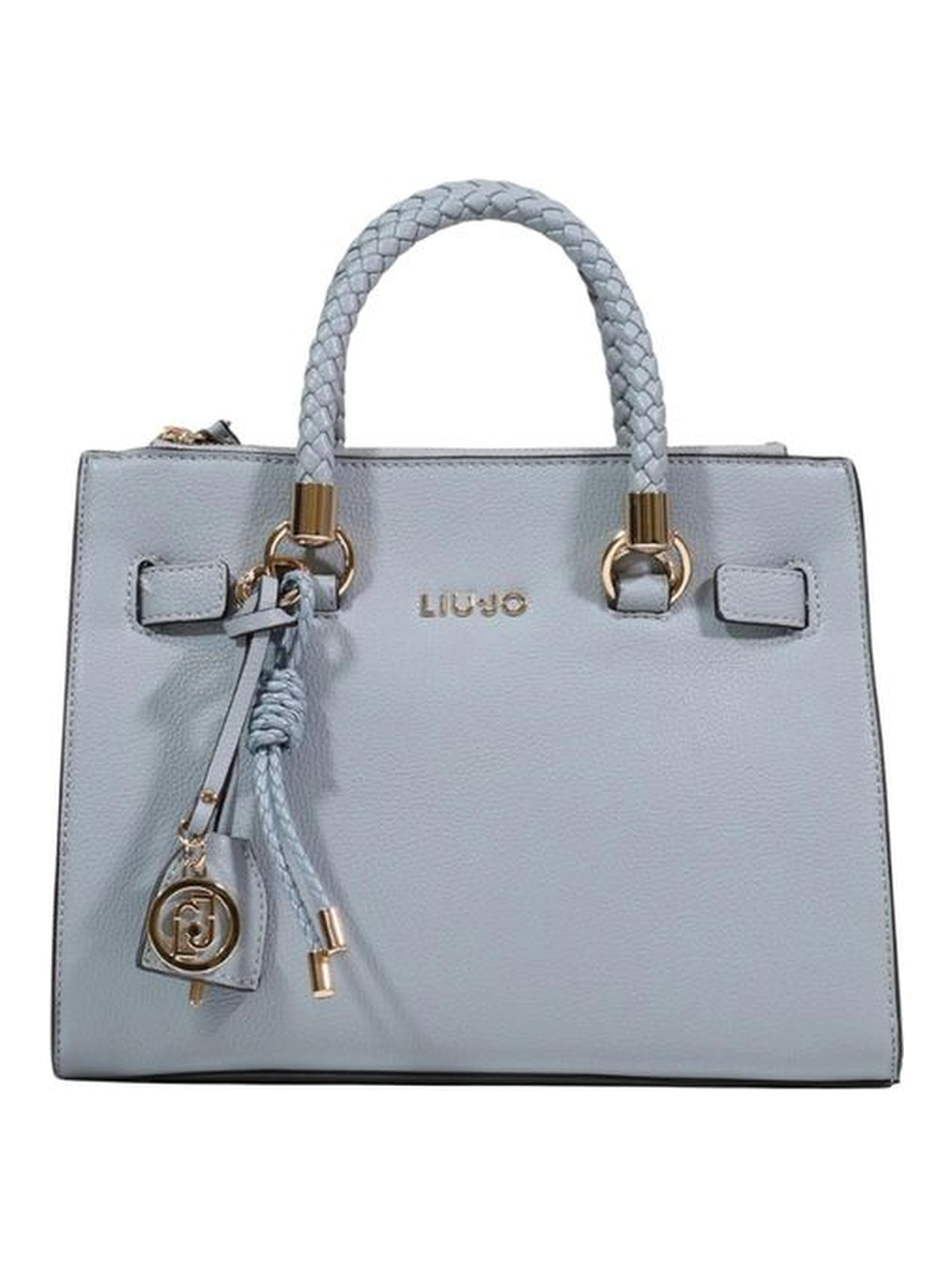 Blue Polyethylene Handbag