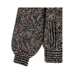 Multicolor Wool Bomber