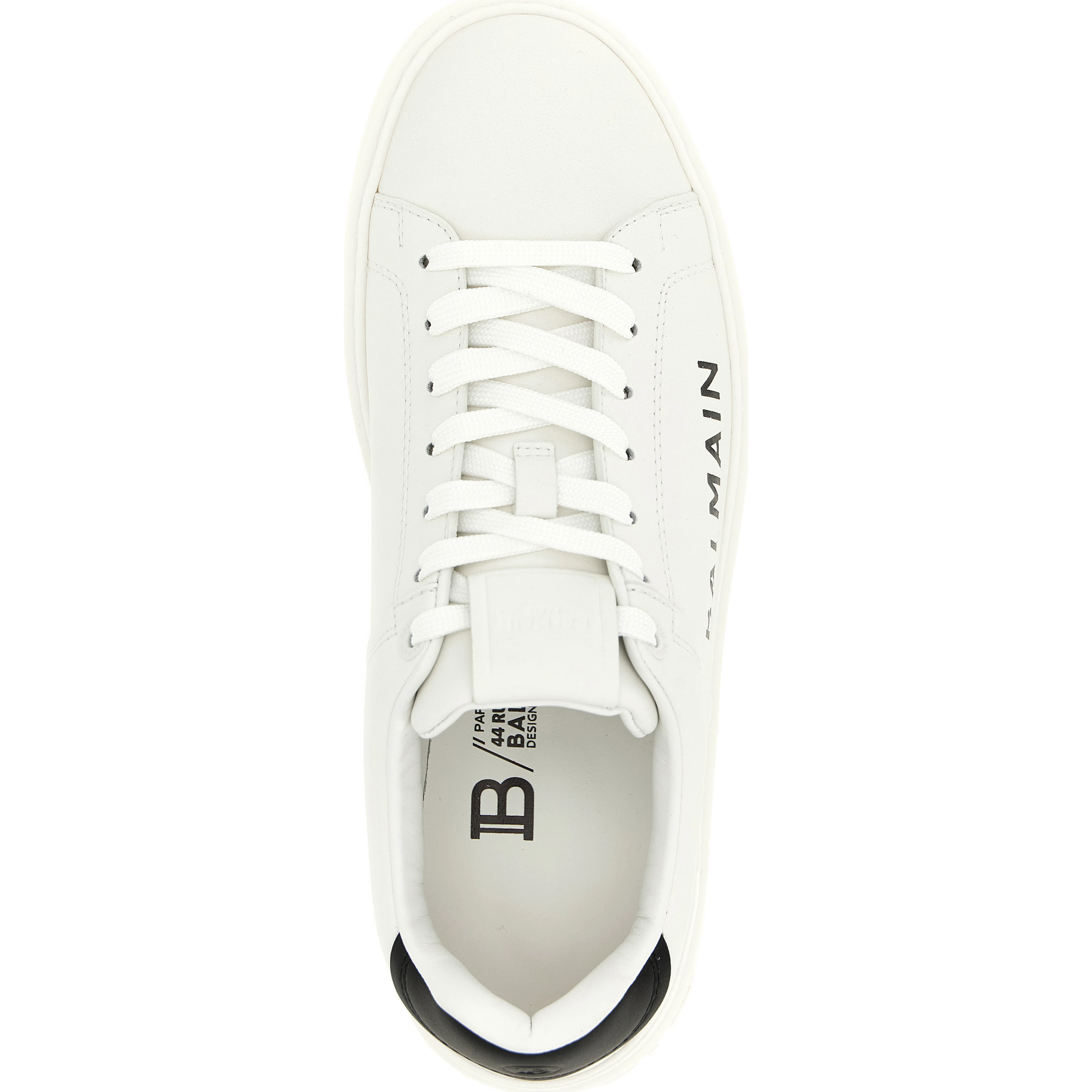 Bicolor Calfskin Low Top Sneakers