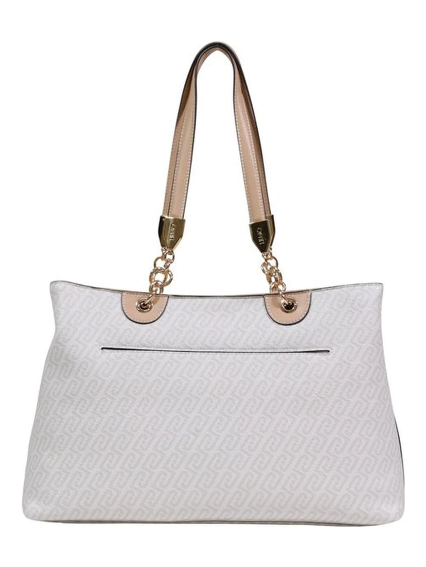 White Polyethylene Handbag