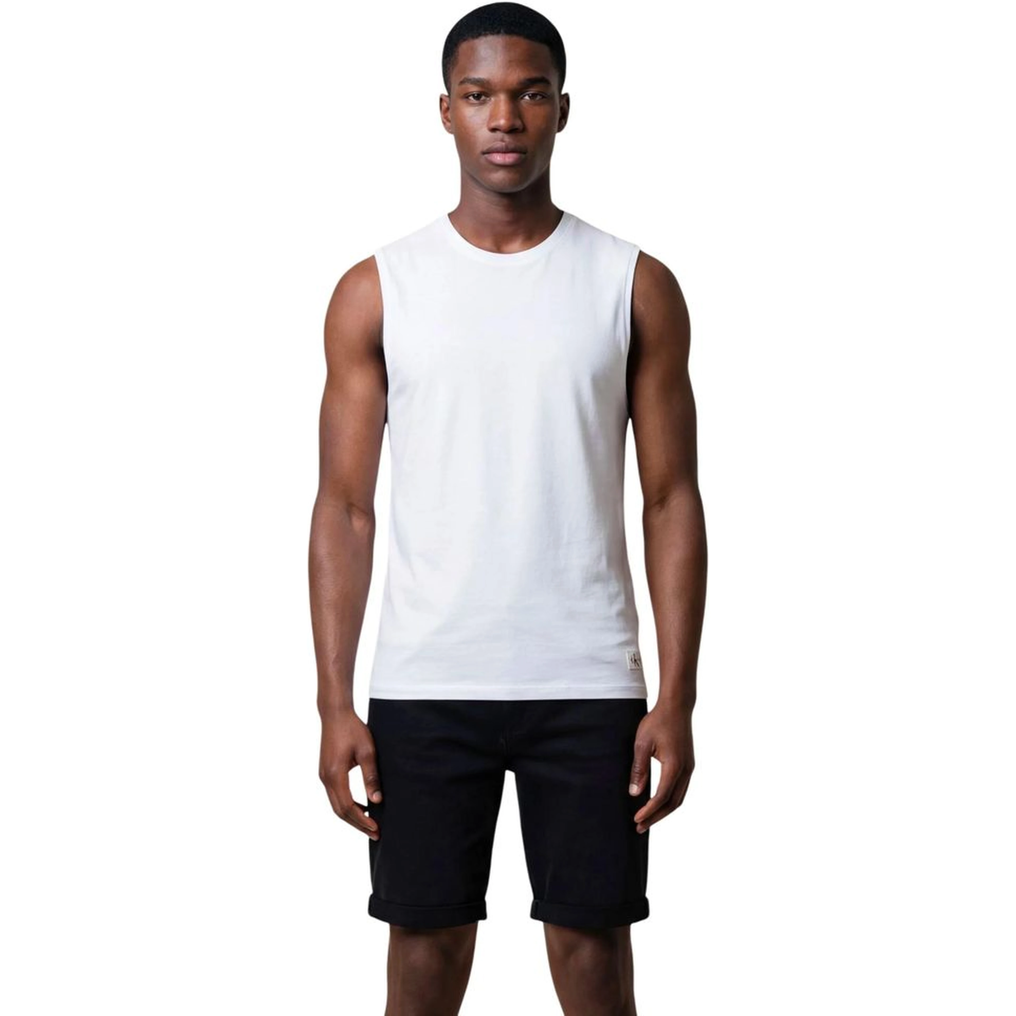 White Cotton Tank Tops