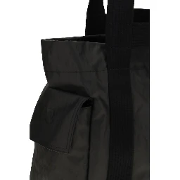Black Polyamide Shoulder Bag