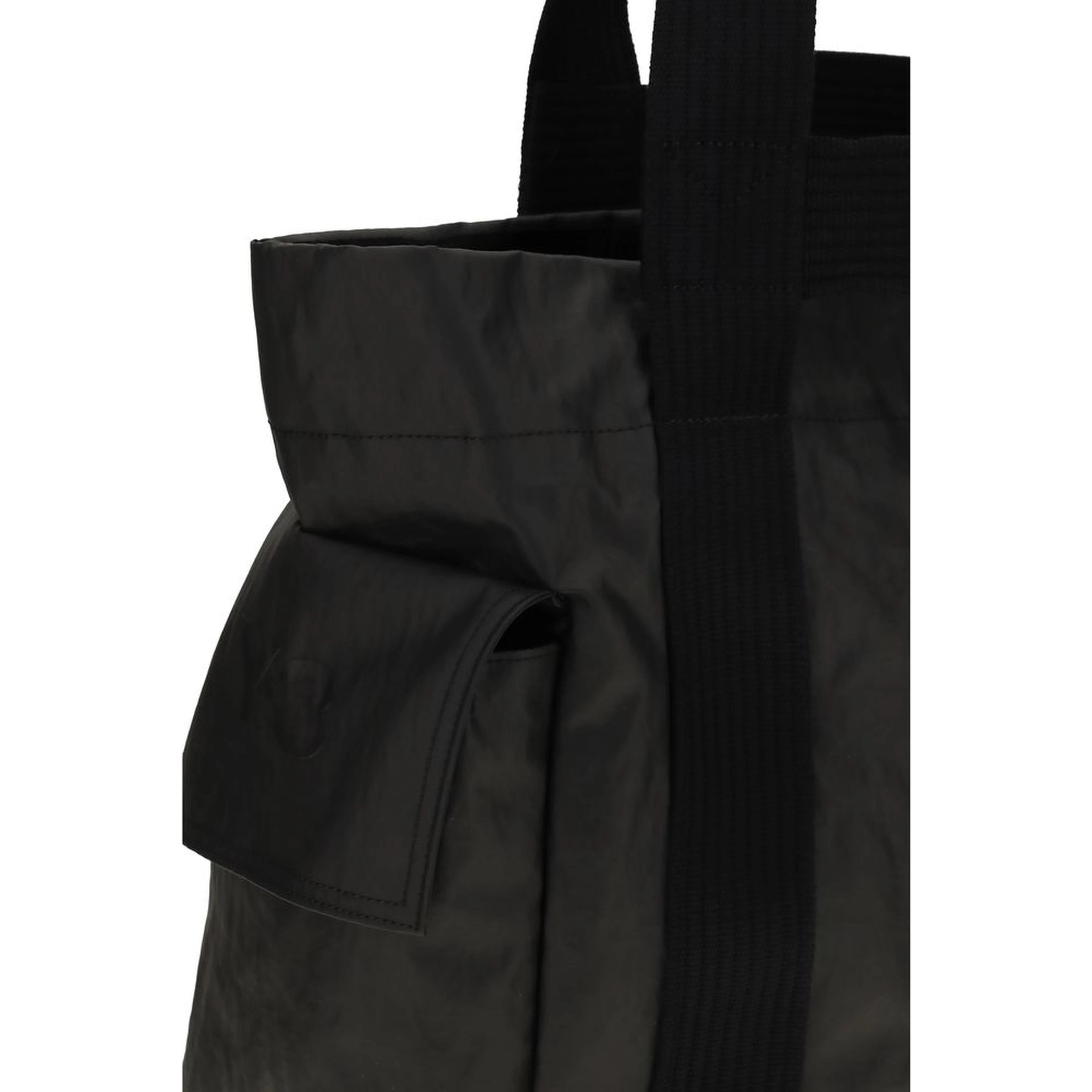 Black Polyamide Shoulder Bag