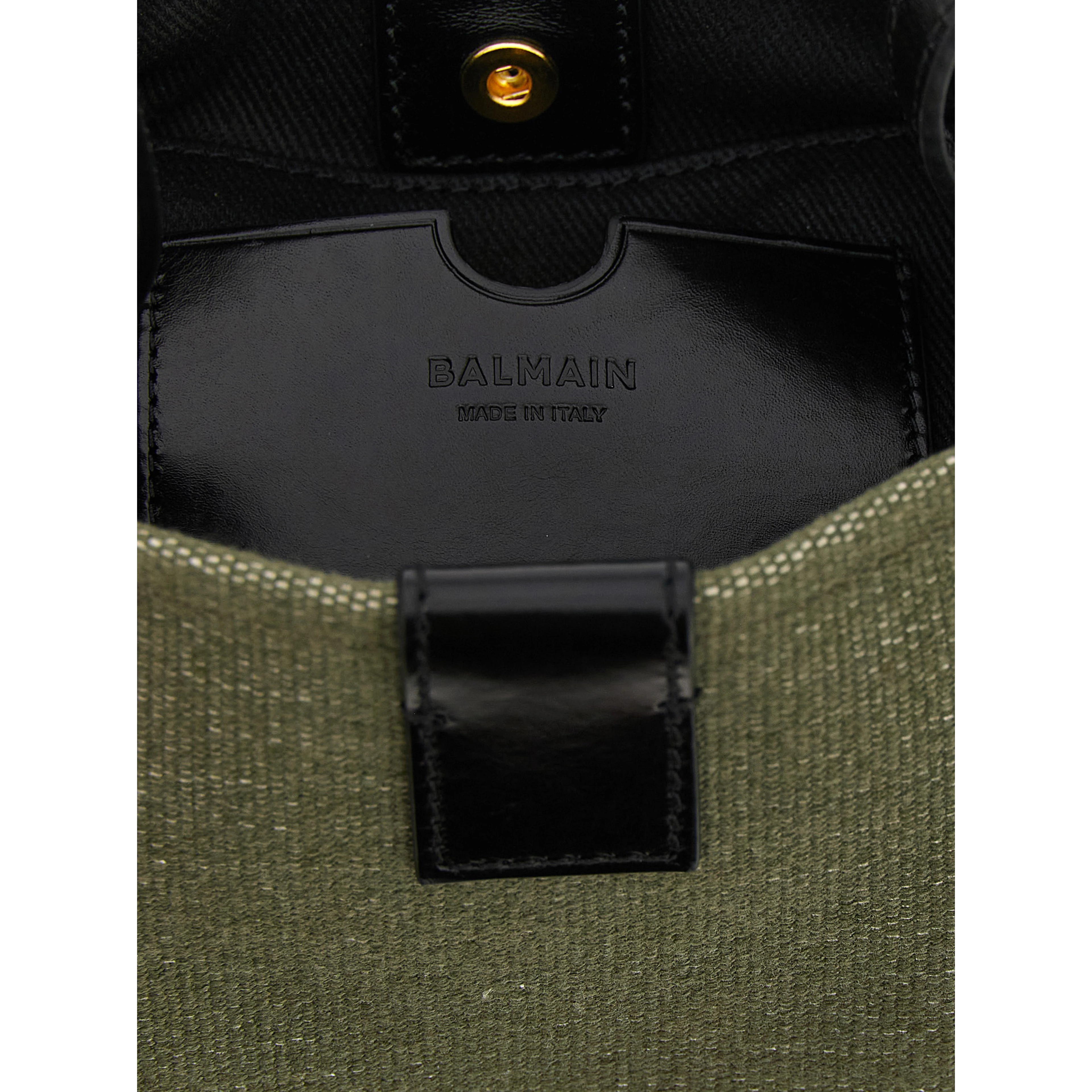 Bicolor Cotton Handbag