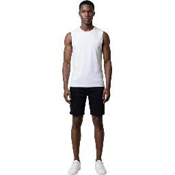 White Cotton Tank Tops