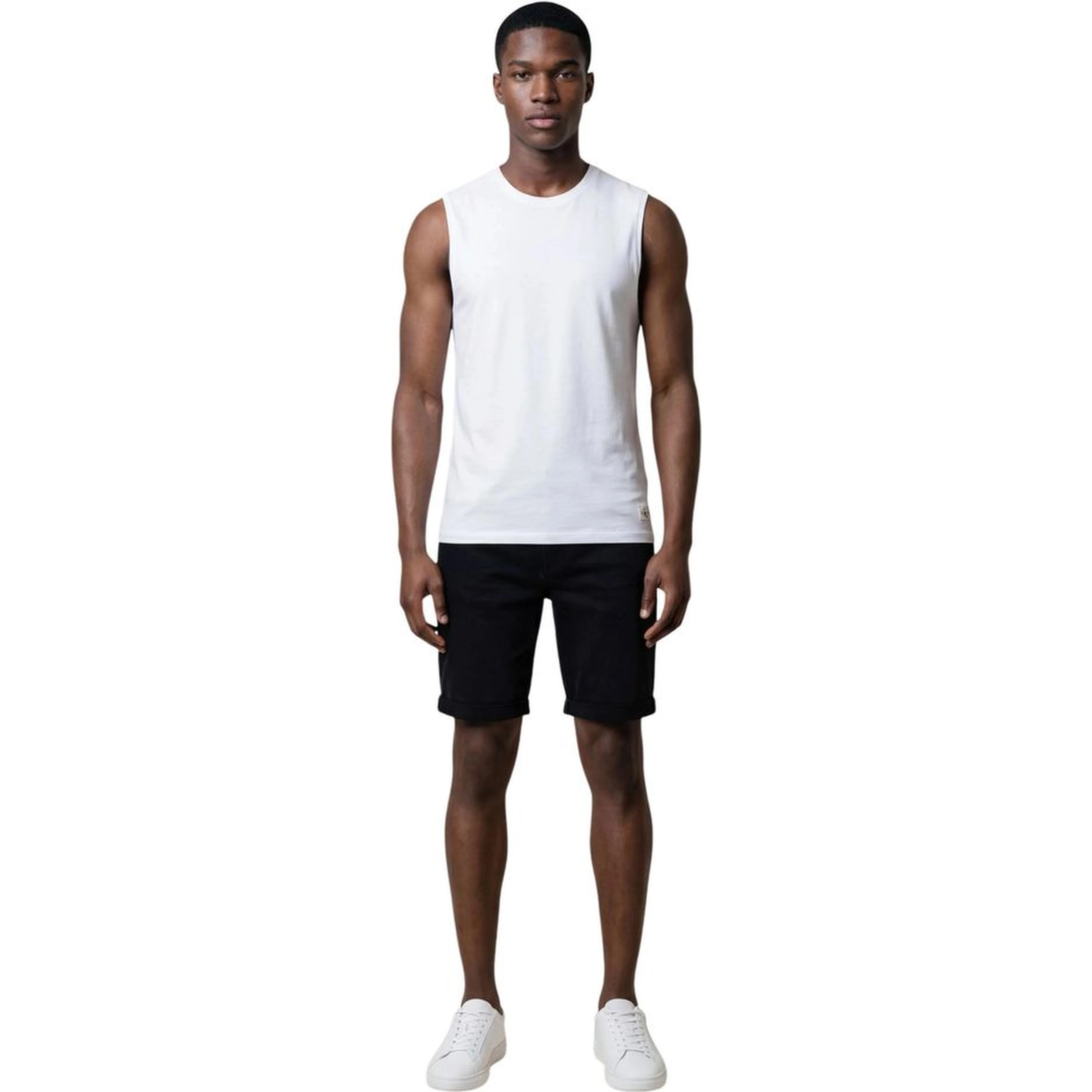 White Cotton Tank Tops