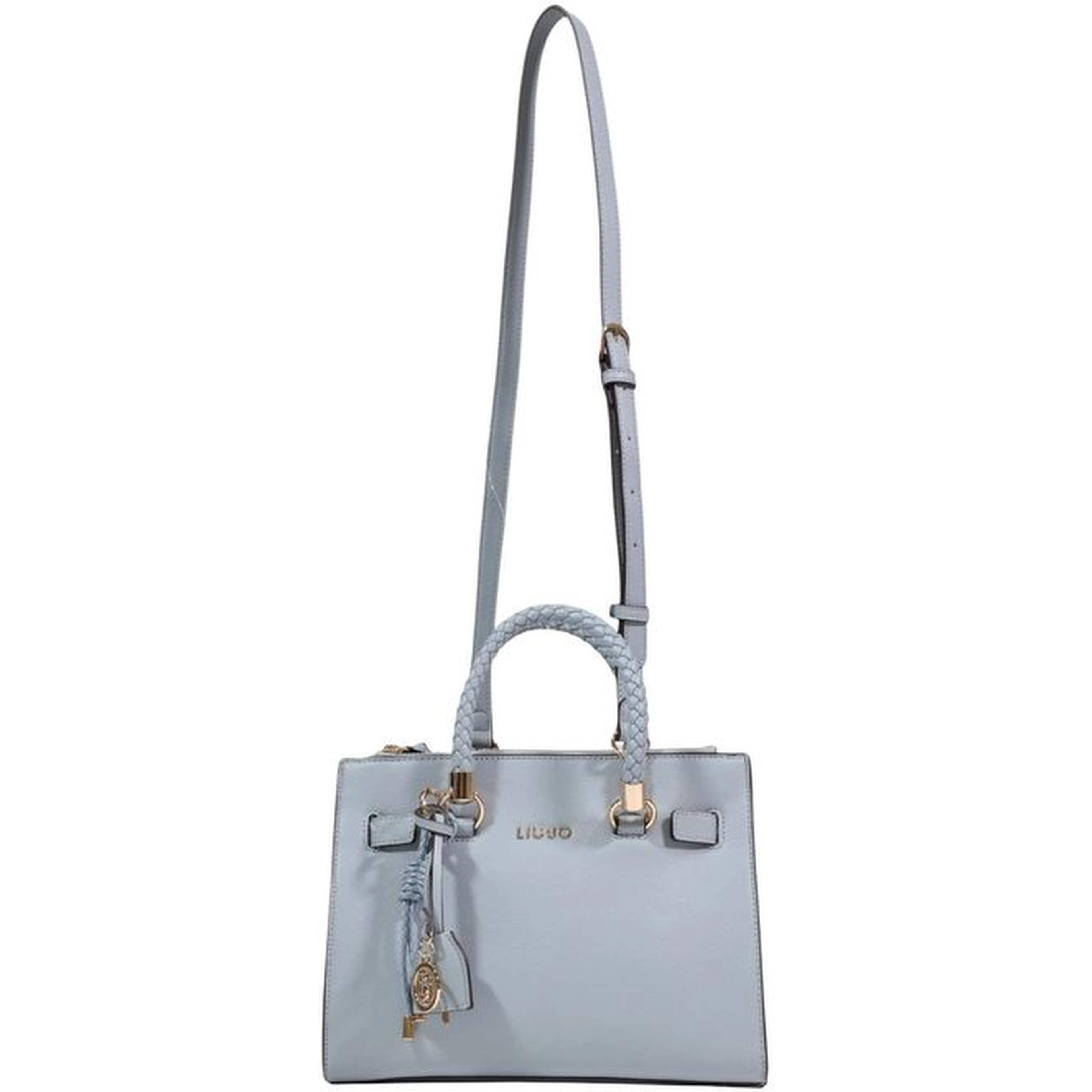 Blue Polyethylene Handbag
