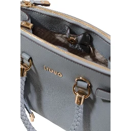 Blue Polyethylene Handbag