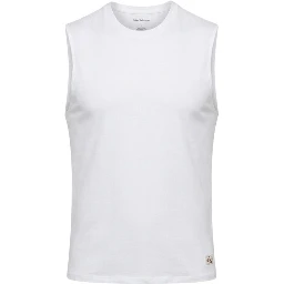 White Cotton Tank Tops