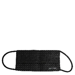 Yellow DG CASA Logo Elastic Ear Strap Men Face Mask