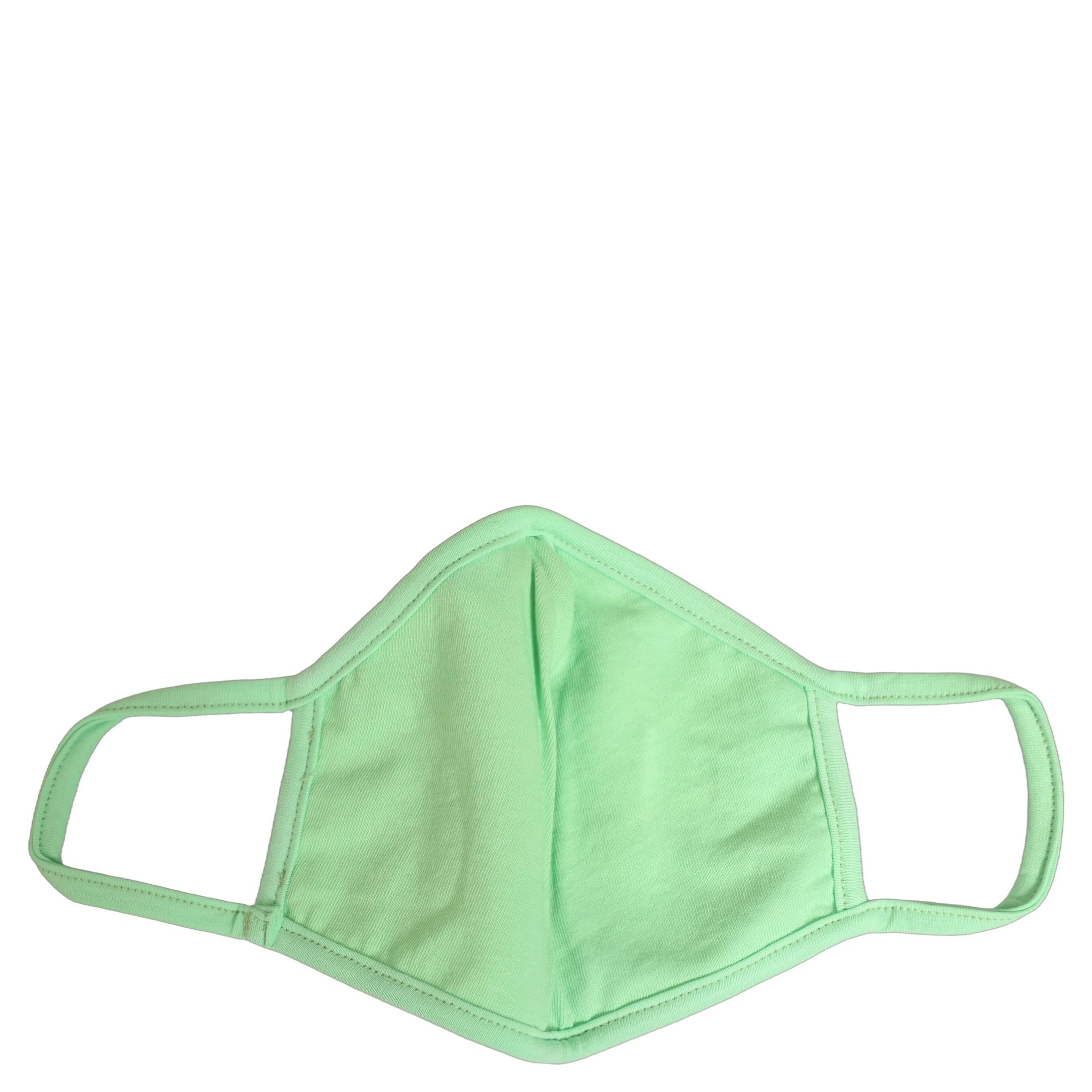 Green Polyester DG CASA Logo Elastic Ear Strap Face Mask