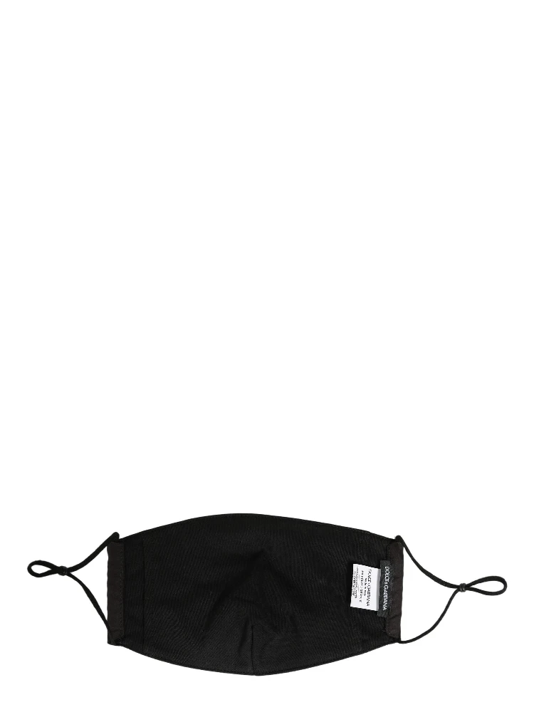 Black White Logo Baroque Elastic Ear Strap Face Mask alternative