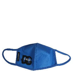 Blue Polyester DG CASA Logo Elastic Ear Strap Face Mask