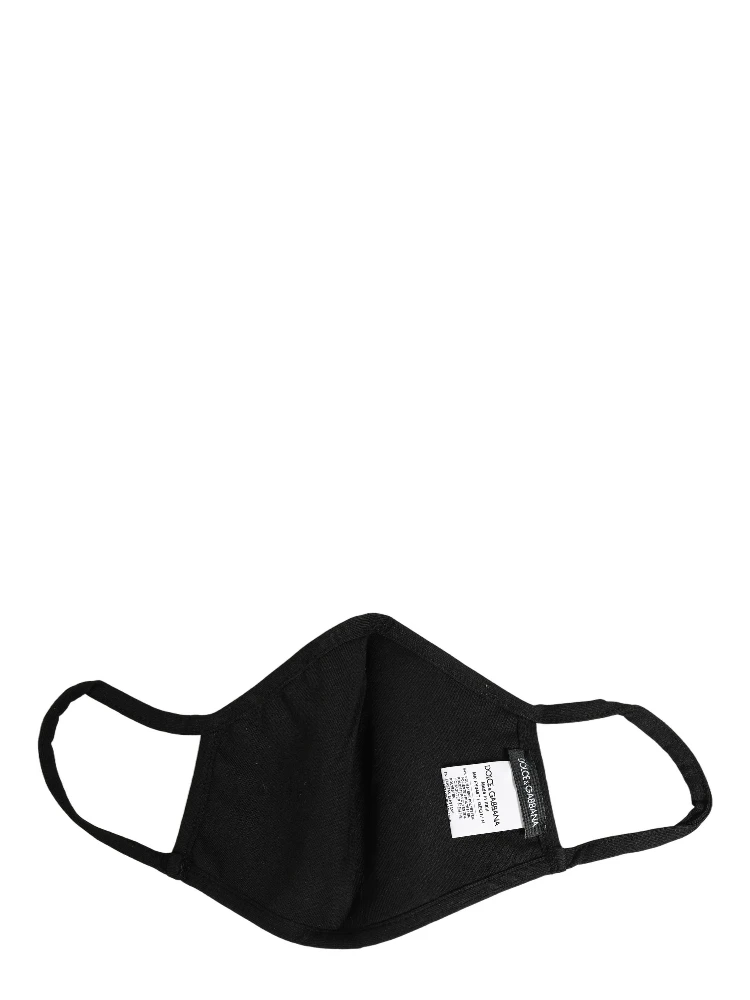 Black Heart DG Logo Monogram Elastic Ear Strap Face Mask alternative