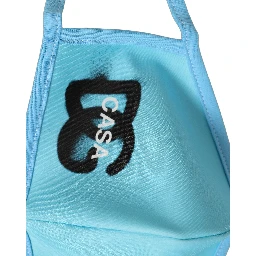 Blue Polyester DG CASA Logo Elastic Ear Strap Face Mask