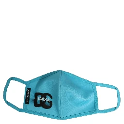 Blue Polyester DG CASA Logo Elastic Ear Strap Face Mask