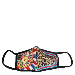 Multicolor Floral Leopard Elastic Ear Strap Face Mask