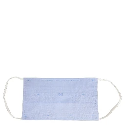 Light Blue DG Monogram Pleat Elastic Ear Strap Face Mask