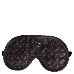 Multicolor Patterned Cotton Blend Sleep Mask