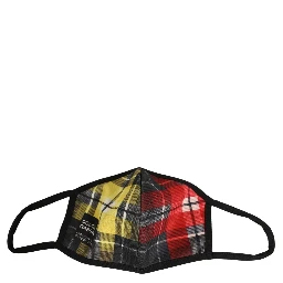 Multicolor Plaid Tartan Elastic Ear Strap Face Mask
