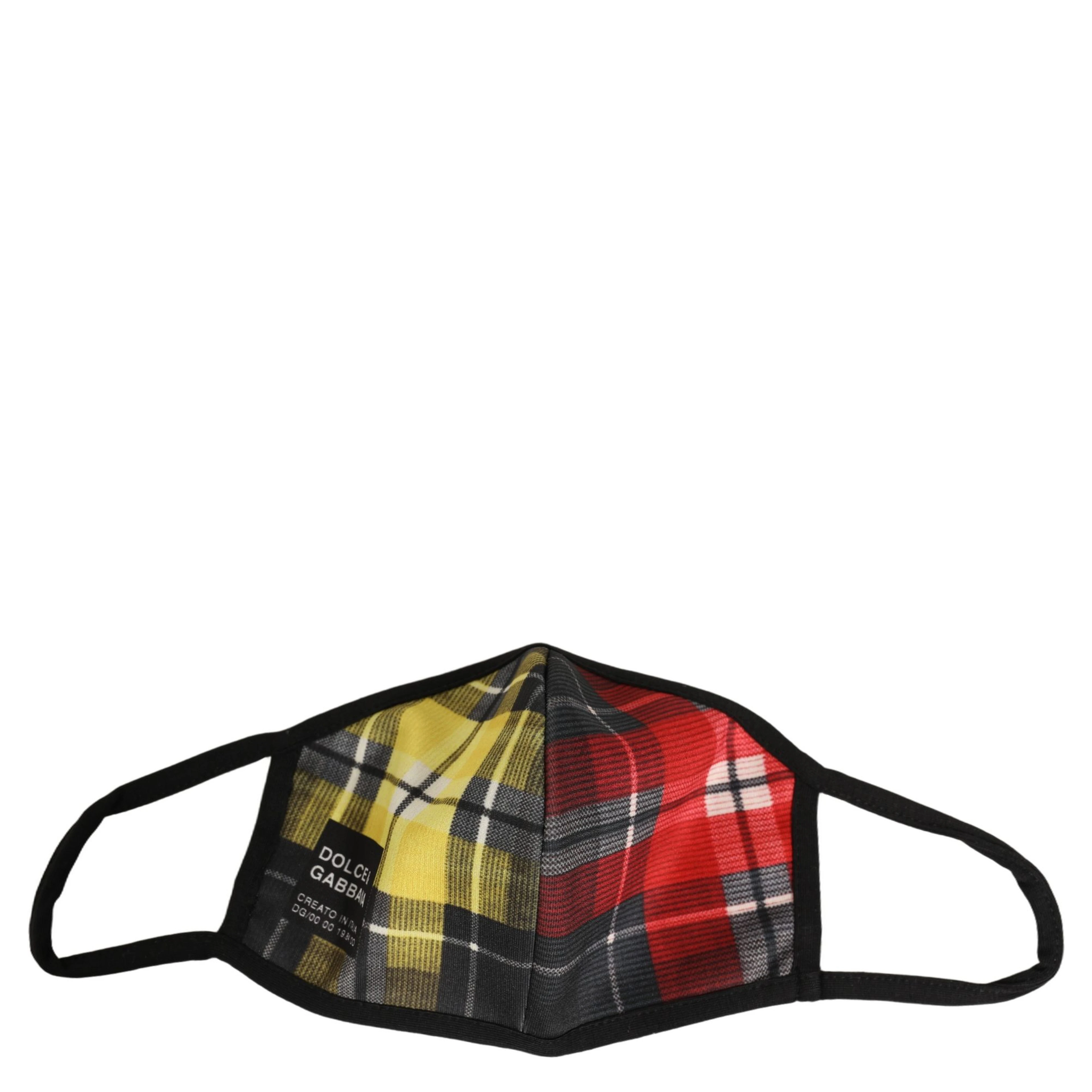 Multicolor Plaid Tartan Elastic Ear Strap Face Mask