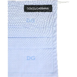 Light Blue DG Monogram Pleat Elastic Ear Strap Face Mask