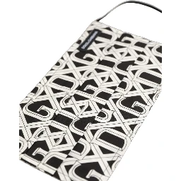 Black White DG Logo Monogram Elastic Ear Strap Face Mask