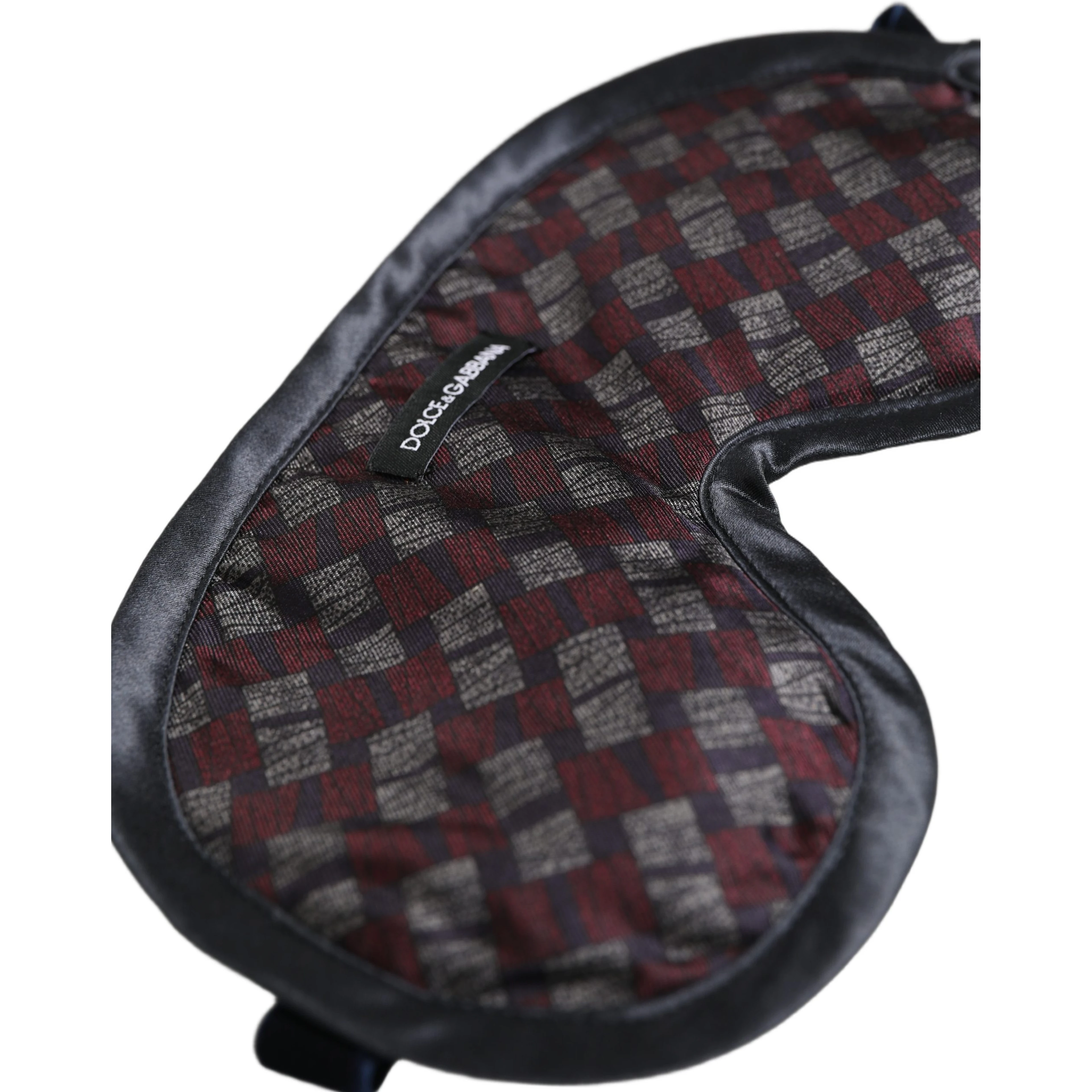 Multicolor Patterned Cotton Blend Sleep Mask