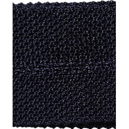 Dark Blue Textured Knitted Adjustable Necktie Accessory Tie