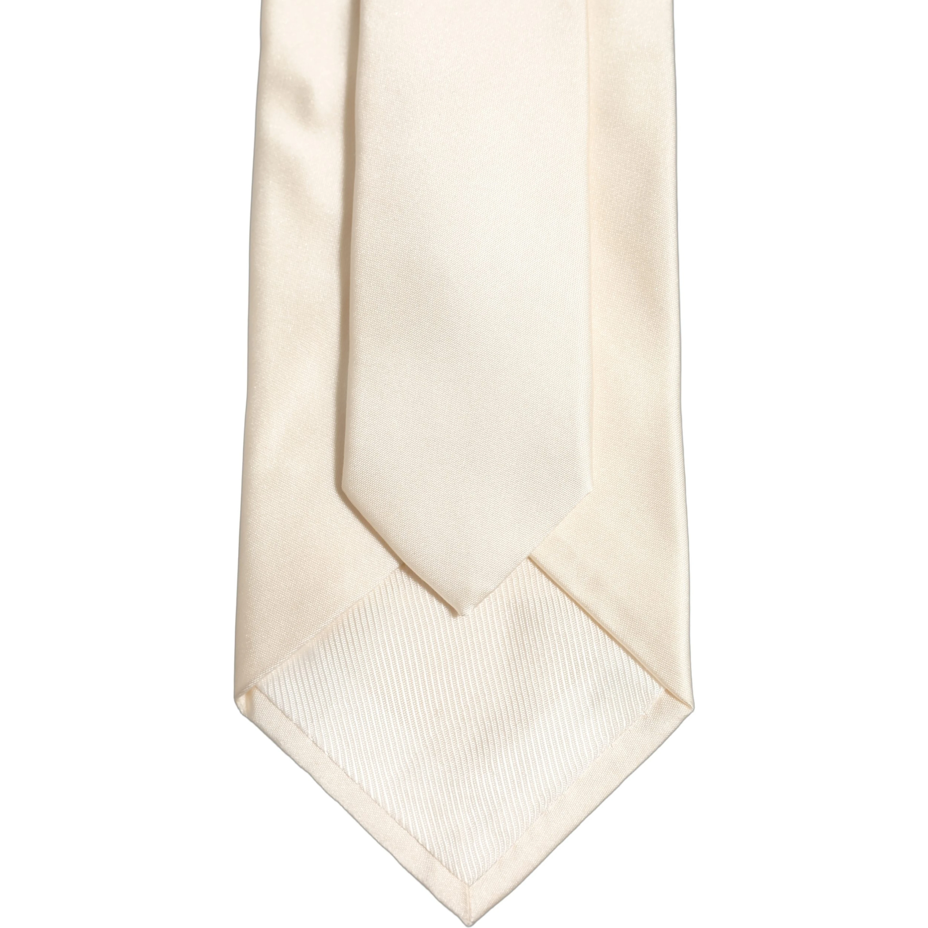White Silk Floral Graphic Adjustable Tied Men Necktie Tie