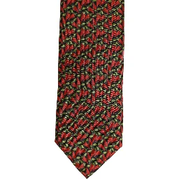 Multicolor Chili Peppers Silk Adjustable Tied Necktie Tie