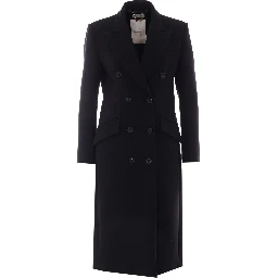 Elisabetta Franchi Coats Black