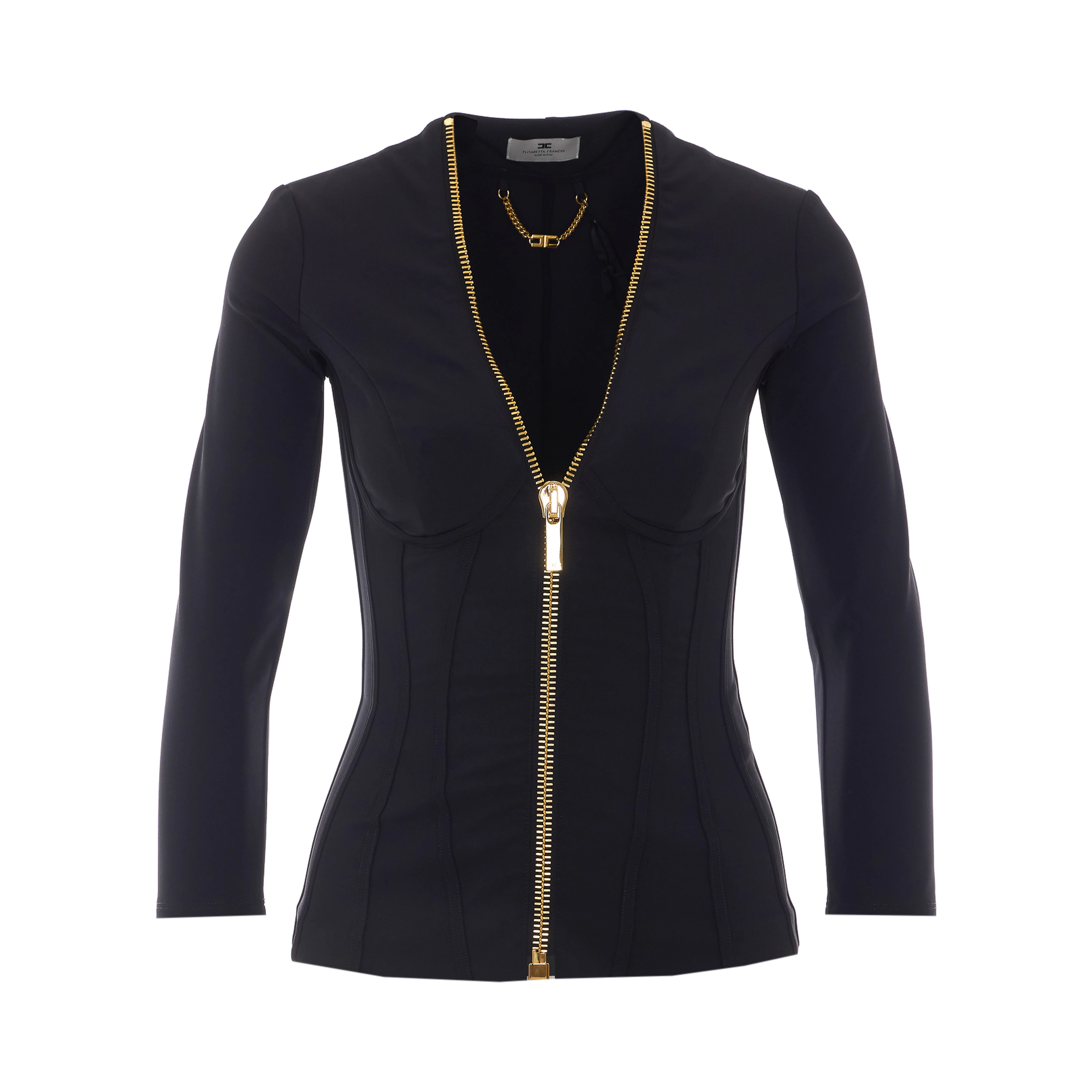Elisabetta Franchi Jackets Black