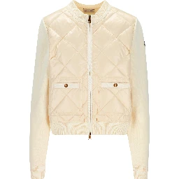 Moncler Sweaters Beige