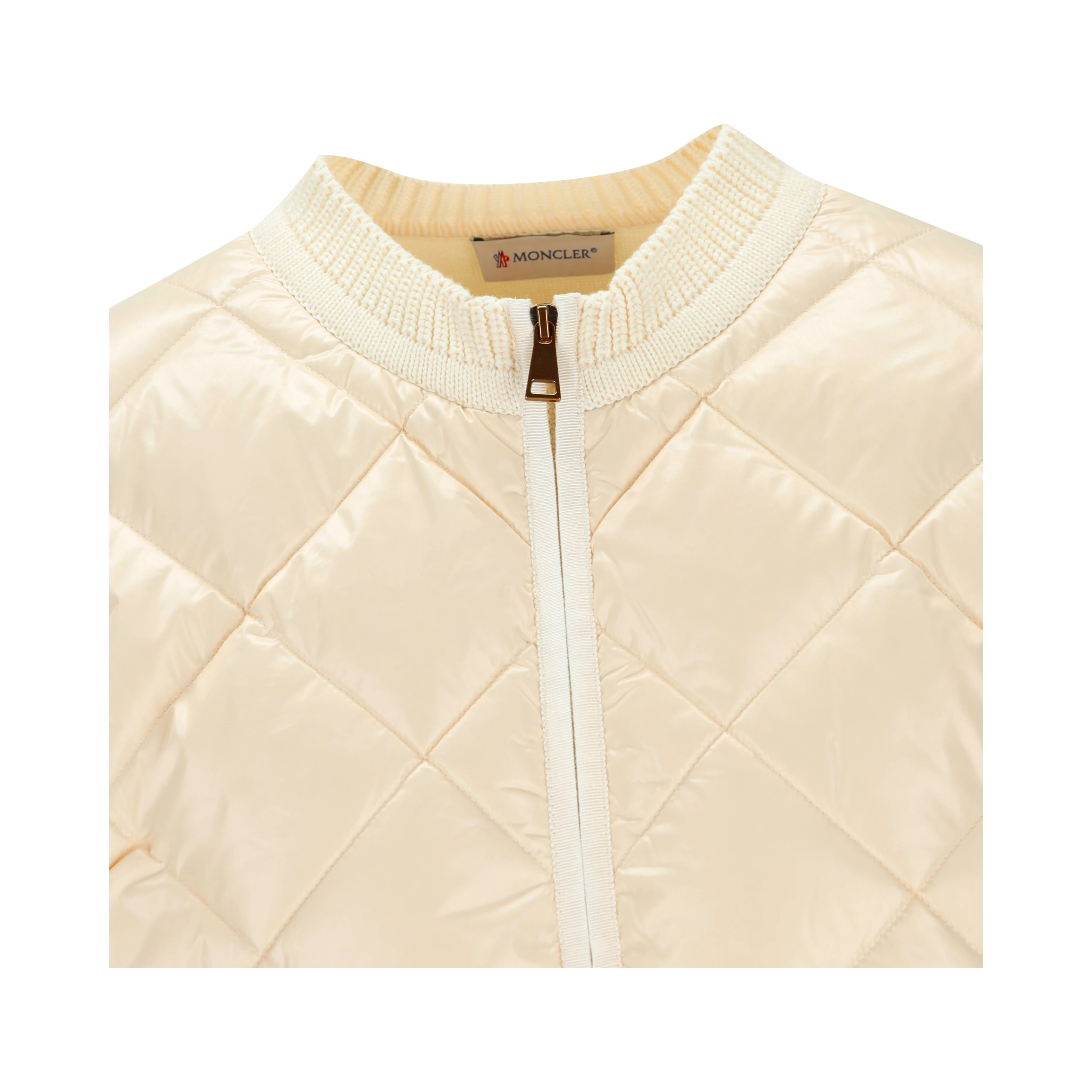 Moncler Sweaters Beige