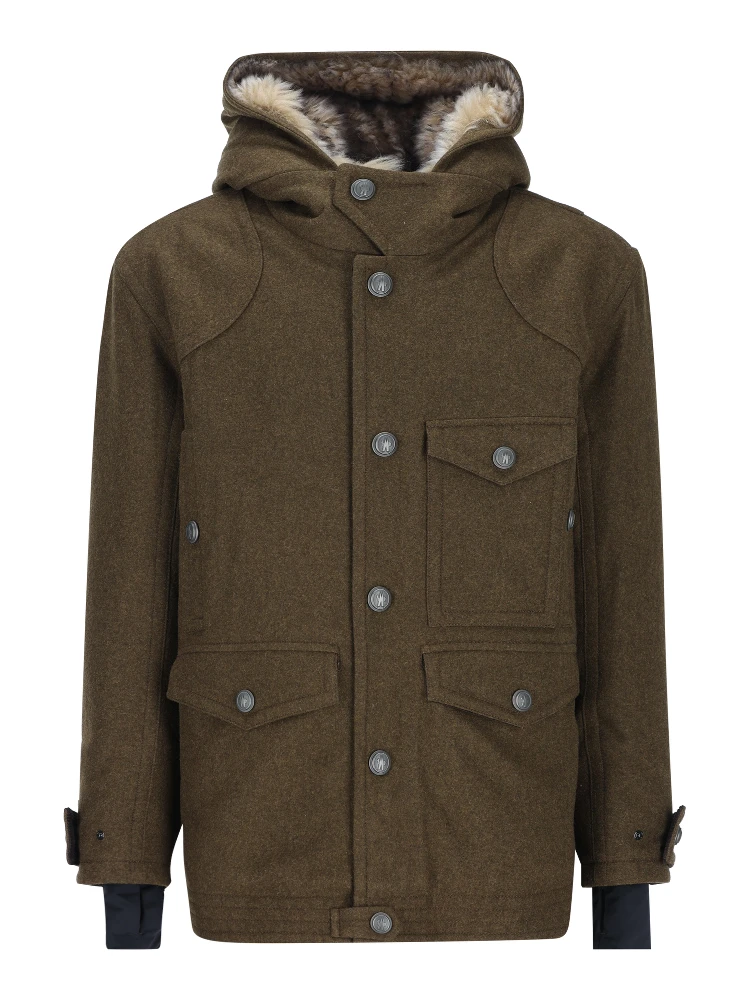 MONCLER GRENOBLE Jackets Brown