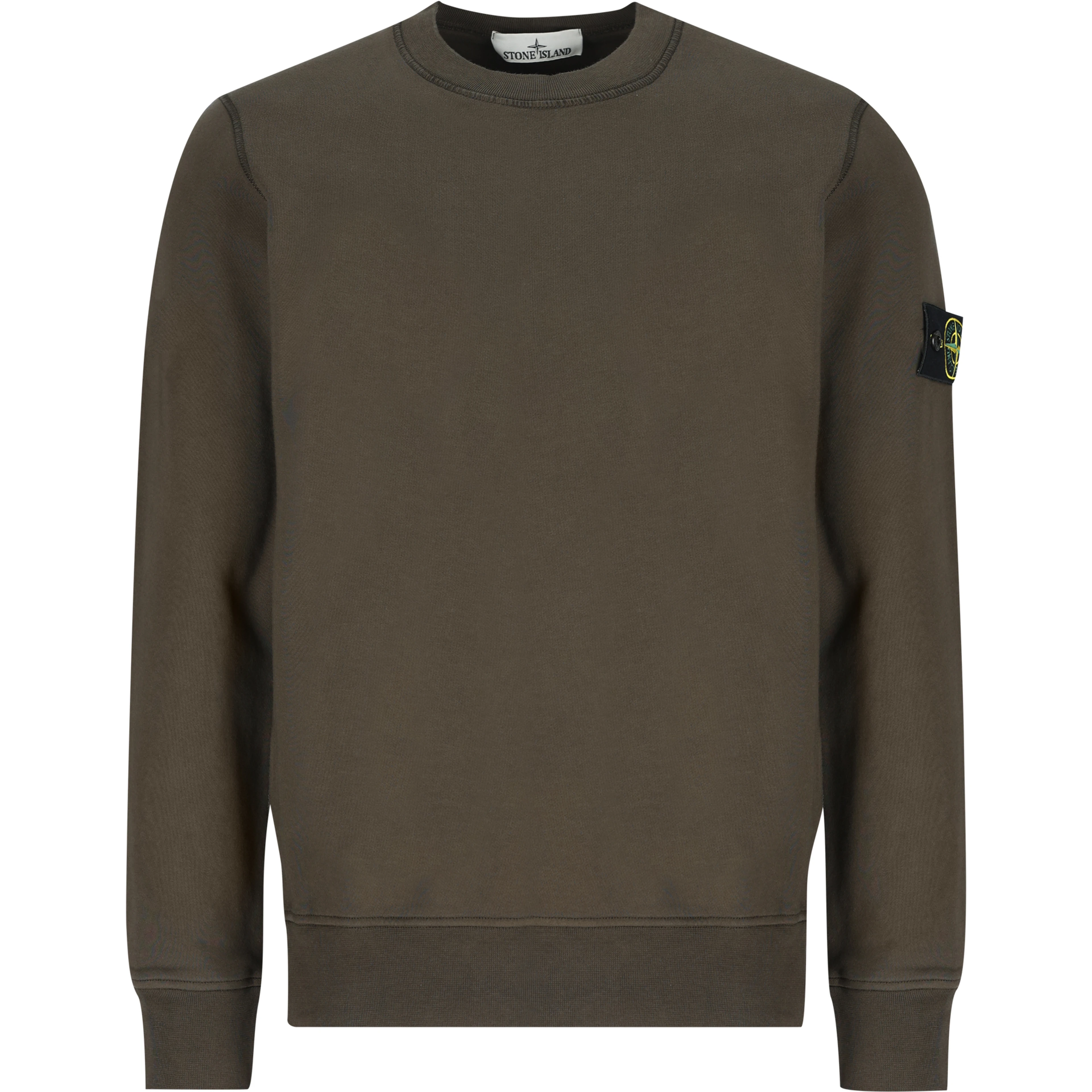 Stone Island Sweaters Brown
