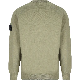 Stone Island Sweaters Green