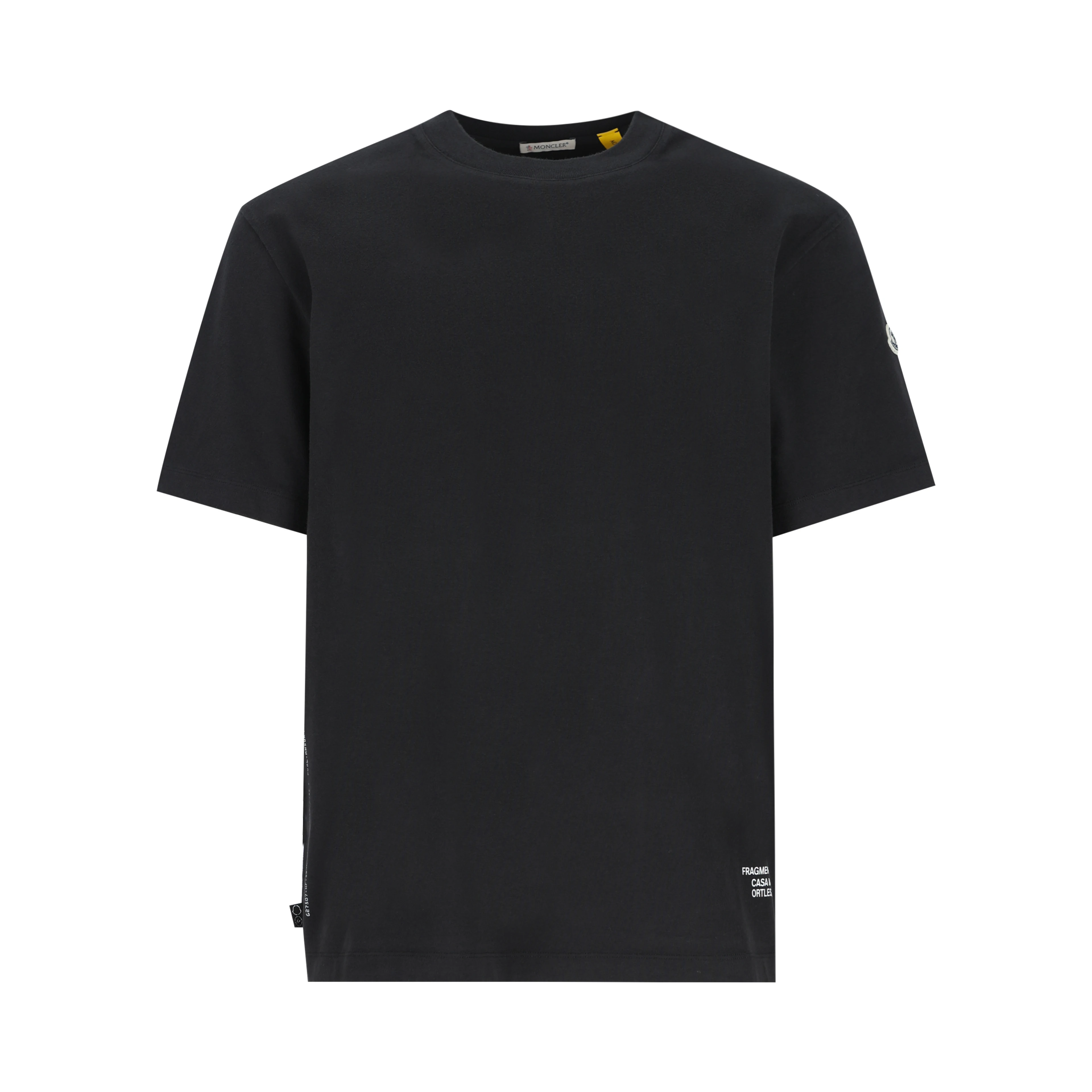 Moncler T-shirts and Polos Black
