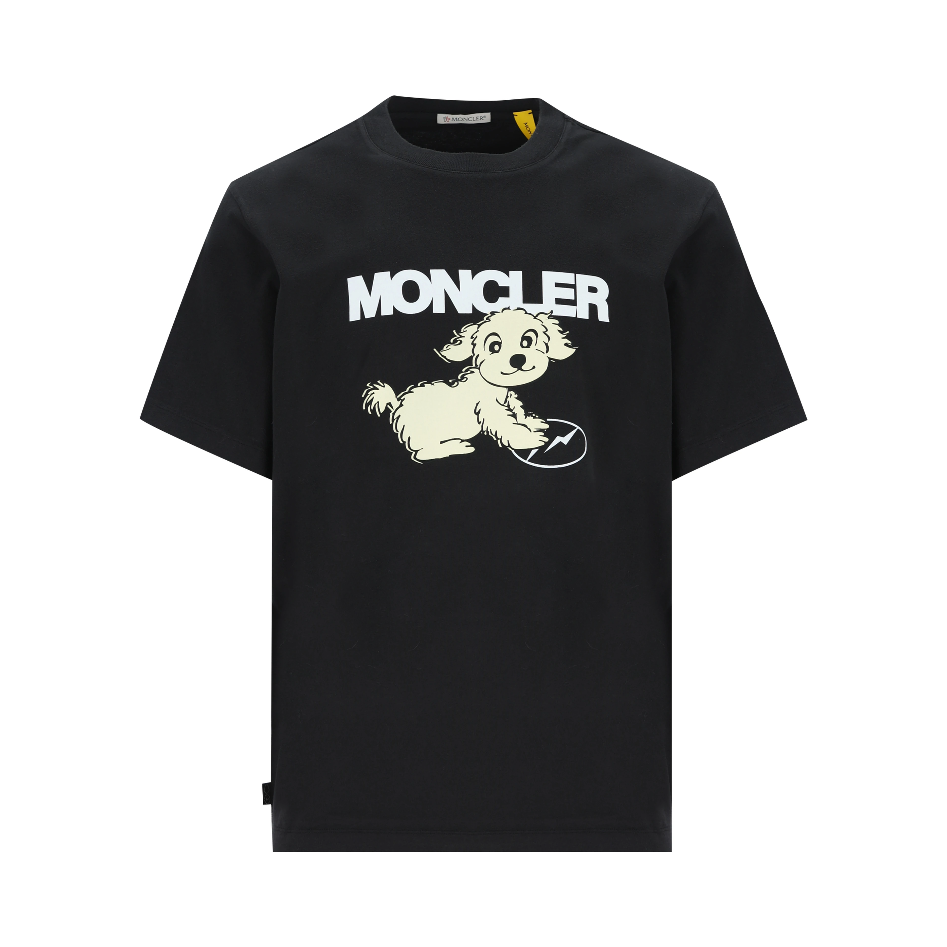 Moncler T-shirts and Polos Black