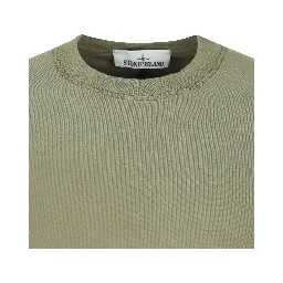 Stone Island Sweaters Green