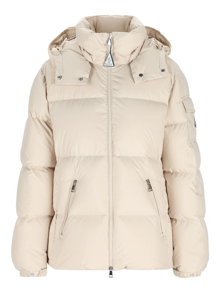Moncler Coats Beige