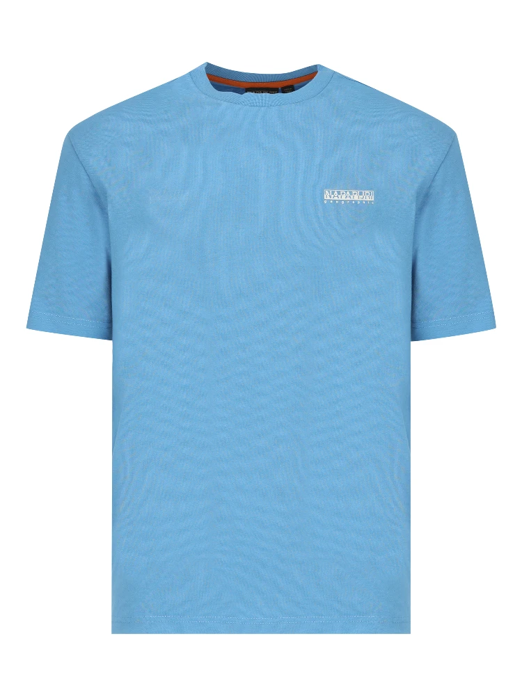 Napapijri T-shirts and Polos Light blue