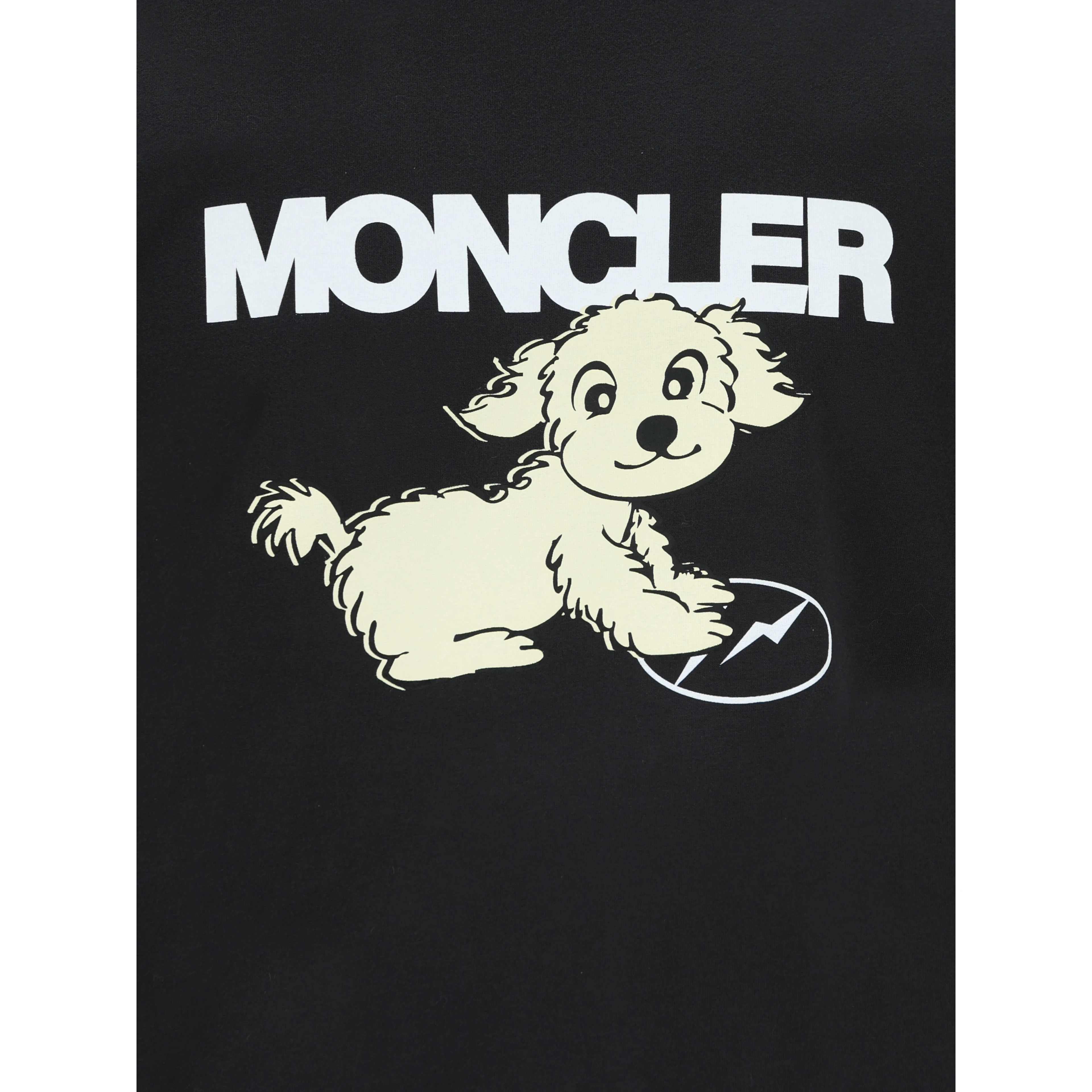 Moncler T-shirts and Polos Black