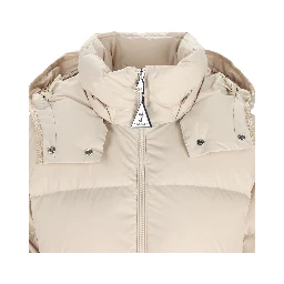 Moncler Coats Beige
