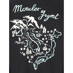 Moncler T-shirts and Polos Black