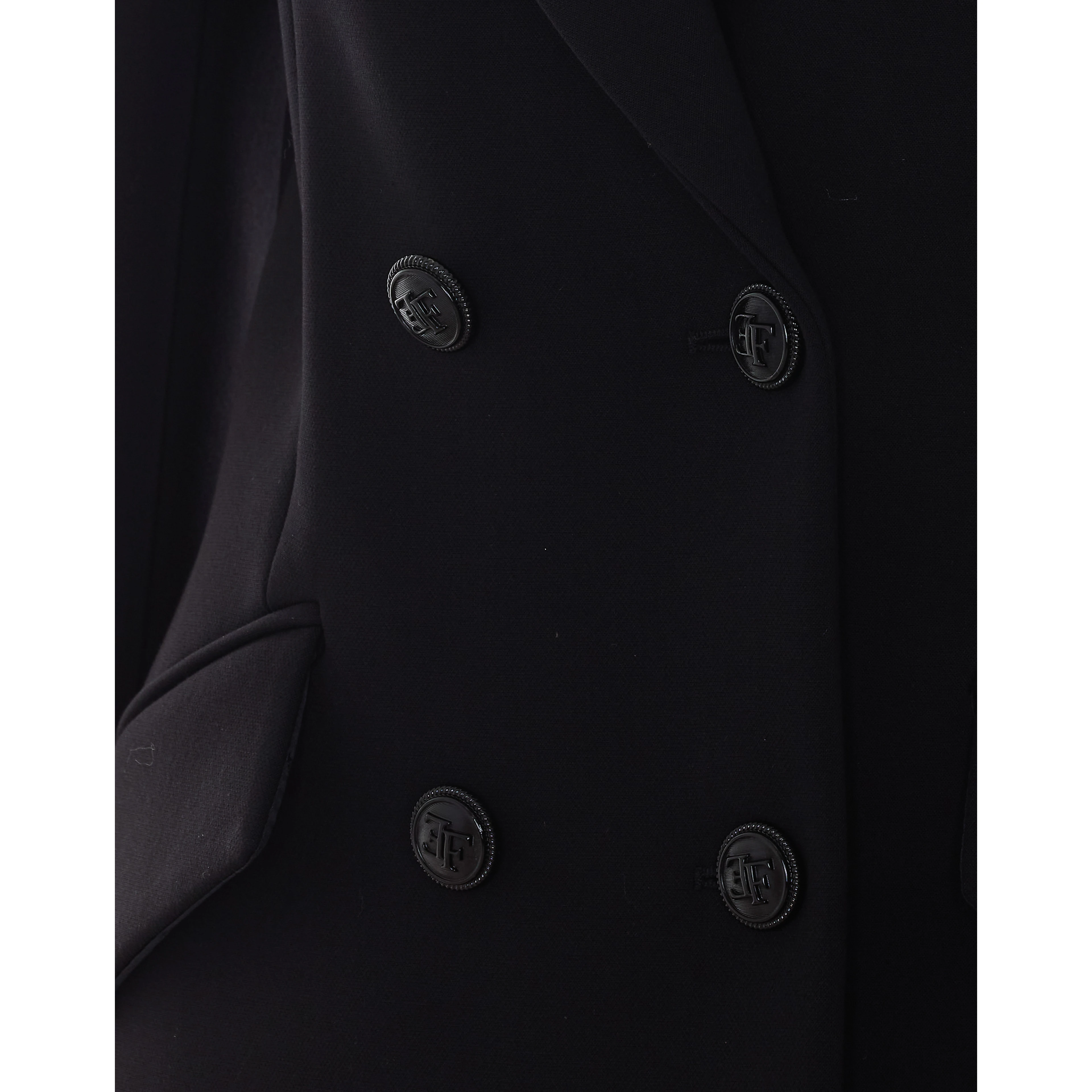 Elisabetta Franchi Coats Black