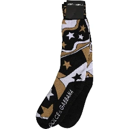 White Polka Dot Over The Calf Accessory Socks