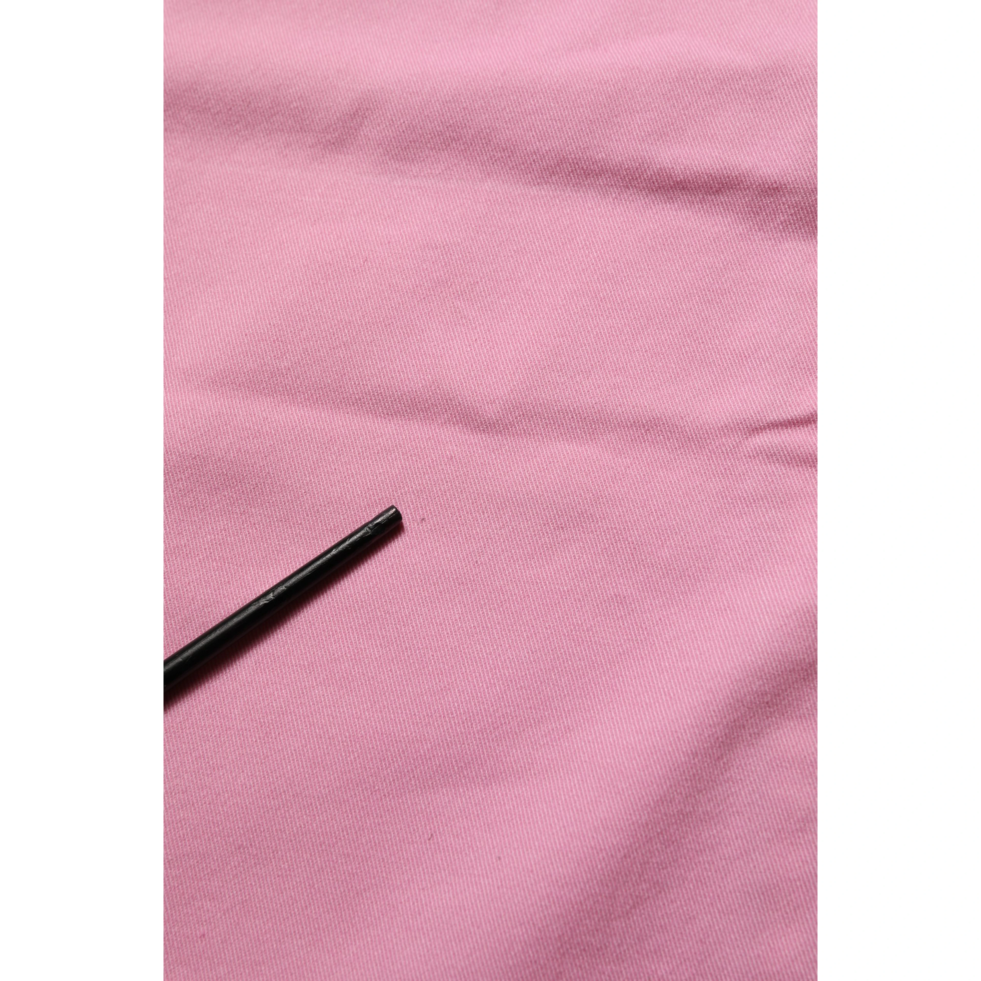 Pink Mid-Waisted Flared Denim Casual Jeans